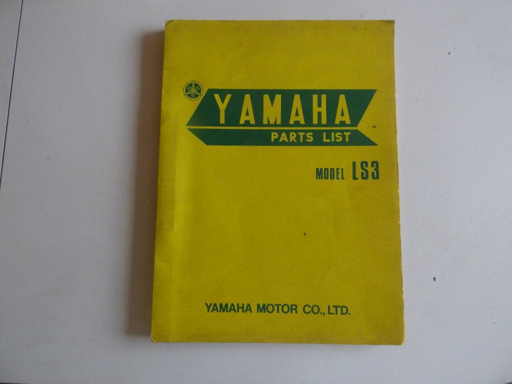 YAMAHA LS3 ONDERDELENLIJST, Motoren, Ophalen of Verzenden, Yamaha