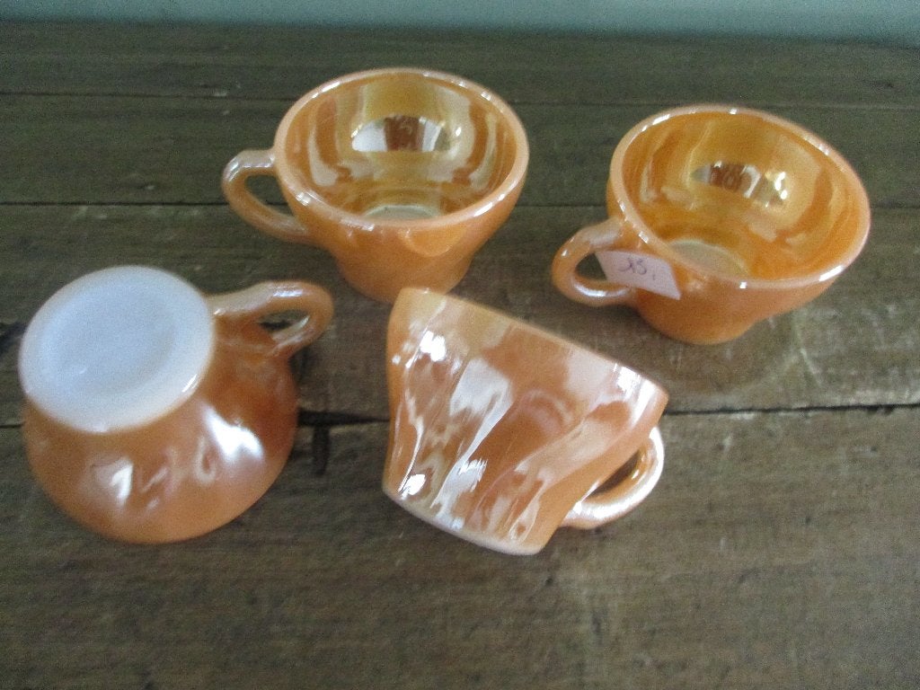 tasses en verre vintage, Antiquités & Art, Enlèvement ou Envoi