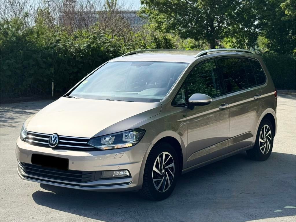 Volkswagen Touran 1.6 TDI Join Automaat 7 Plaats, Auto's, Automaat, Stof, Overige kleuren, Bedrijf