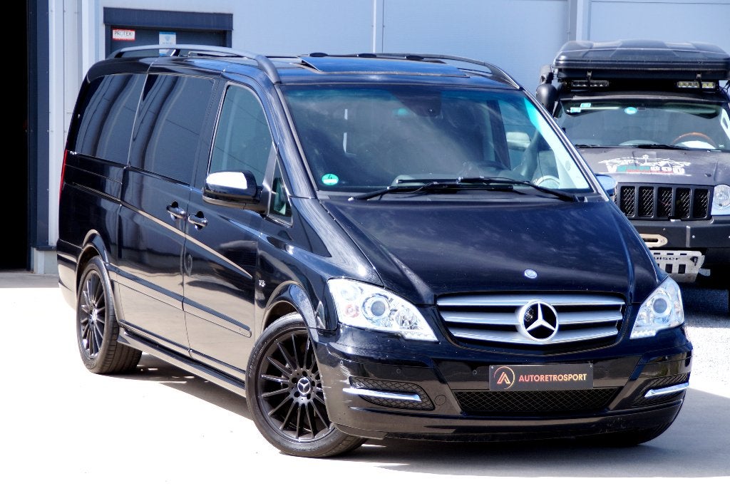 Mercedes-Benz Viano 3.0 CDI V6 Edition 125 _Garantie, Auto's, Automaat, Zwart, 2500 kg, Bedrijf