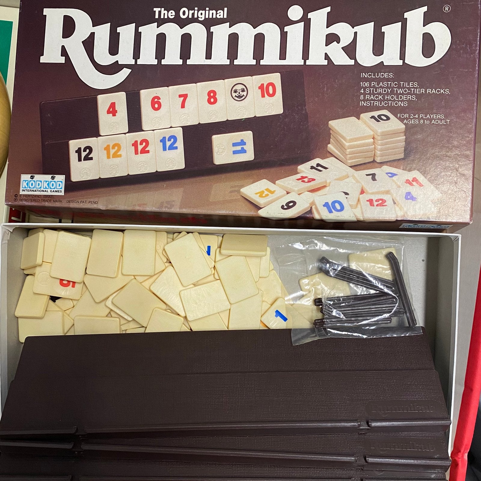 Jeu vintage "The Original Rummikub", Enlèvement, Comme neuf