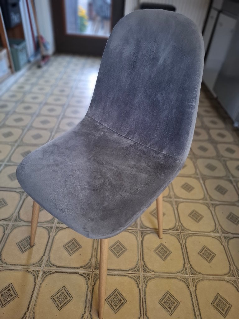 Kuipstoel ( grey ), Maison & Meubles, Chaises, Gris, Comme neuf, Enlèvement, Taupe