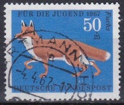 BRD 1967 - nr 532, Postzegels en Munten, Postzegels | Europa | Duitsland, Verzenden, BRD, Gestempeld