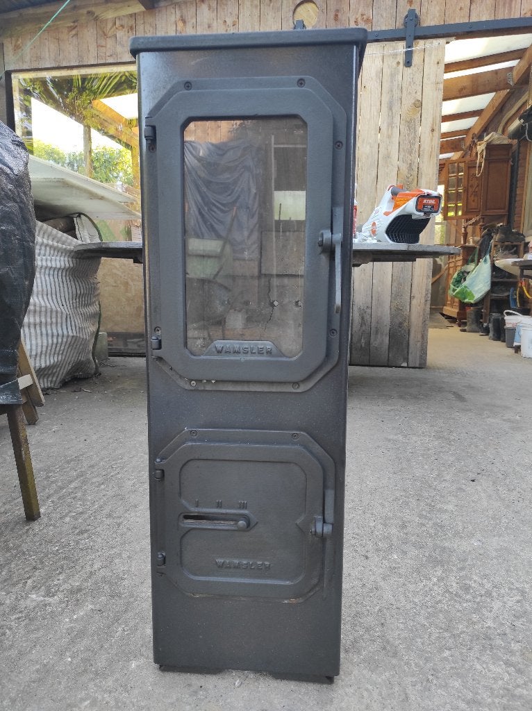 Poêle à bois, Maison & Meubles, Enlèvement, Utilisé, Bois, Autoportant