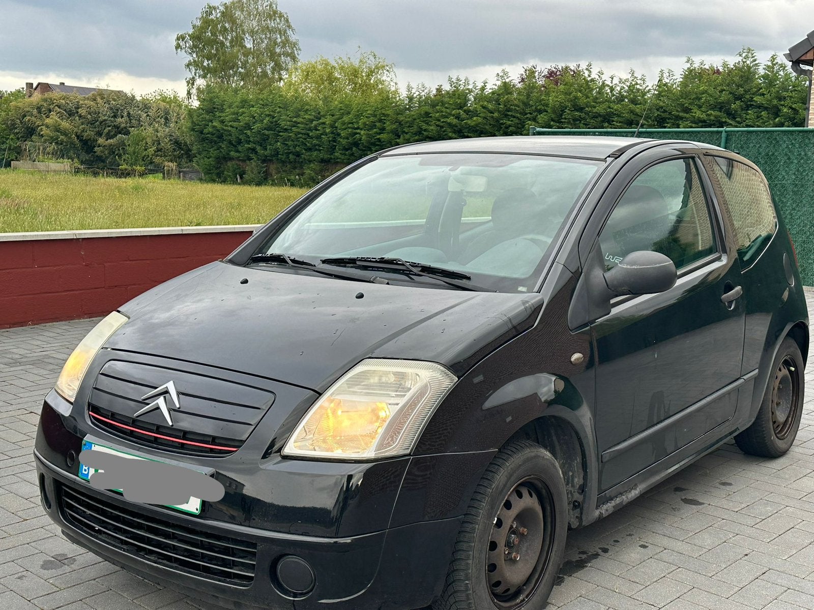 Citroen C2 1.2 benzine is gekeurd voor verkoop!, Auto's, Citroën, Zwart, Handgeschakeld, 3 deurs, Particulier