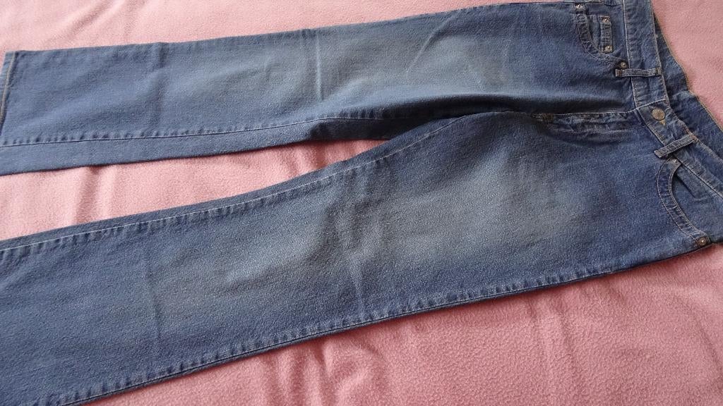 BROEK JEANS MS MODE, Blauw, Ophalen of Verzenden, W30 - W32 (confectie 38/40), MS Mode
