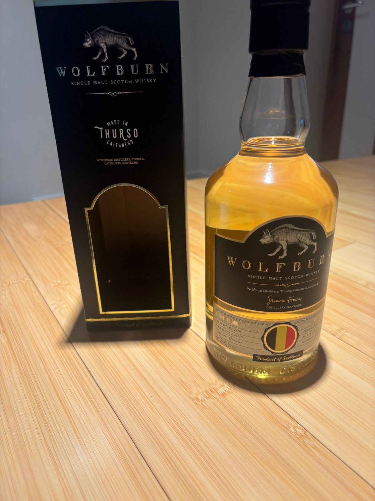 Whisky Wolfburn, Verzamelen, Ophalen of Verzenden, Nieuw
