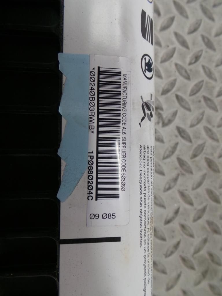 SEAT LEON AIRBAG RECHTS 2009, Enlèvement ou Envoi, Utilisé, ARN reconnu