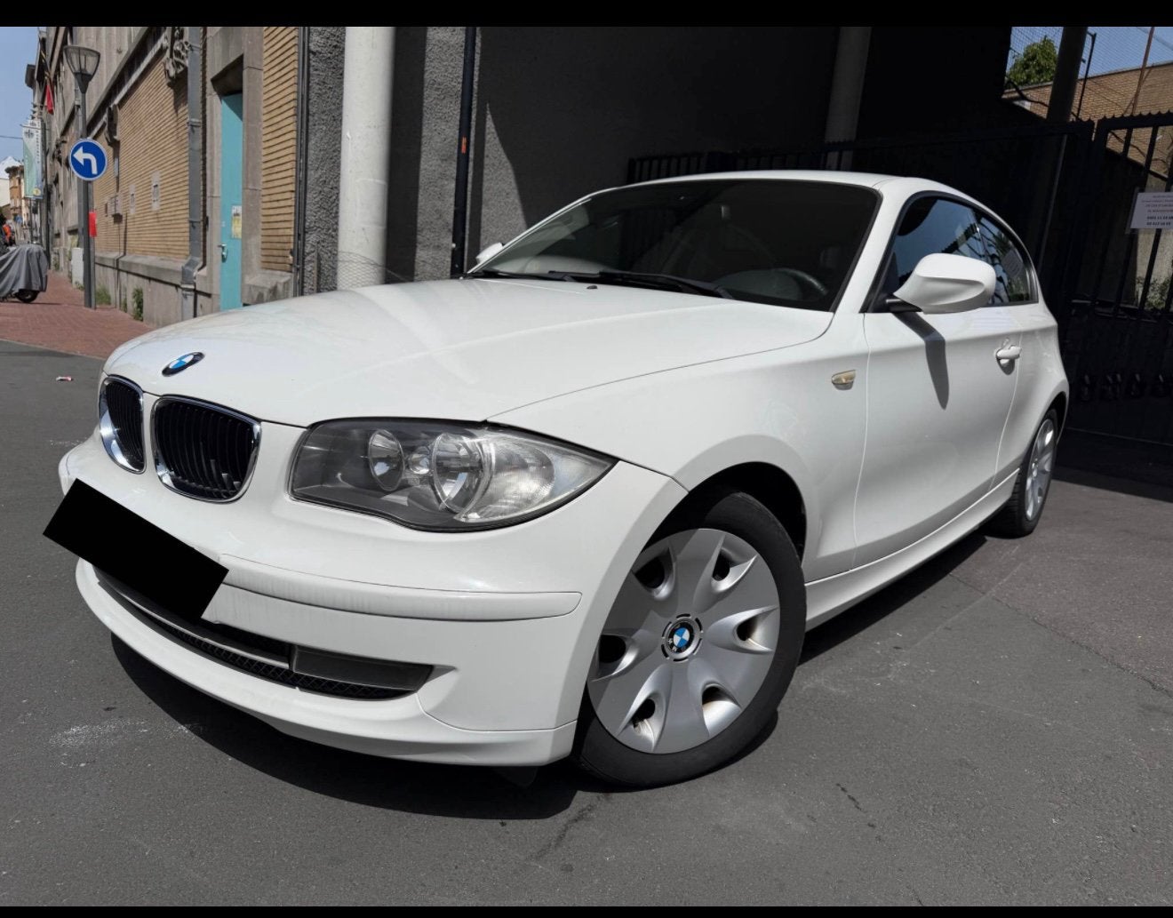 BMW 116i, Auto's, BMW, Euro 5, 1 Reeks, Wit, Leder