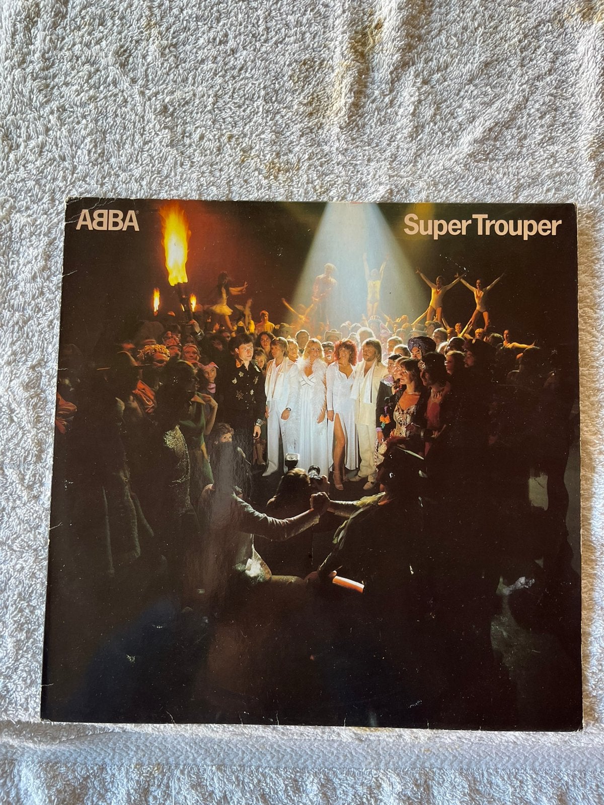 LP  Abba., Cd's en Dvd's, Ophalen, Zo goed als nieuw, LP