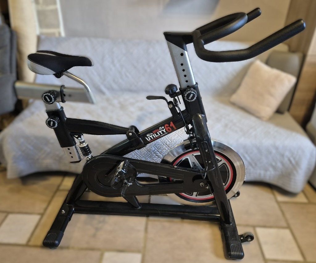 Vélo de spinning Dkn Utility 61 Semi-professionnel, Enlèvement, Utilisé, Aluminium, Vélo de spinning