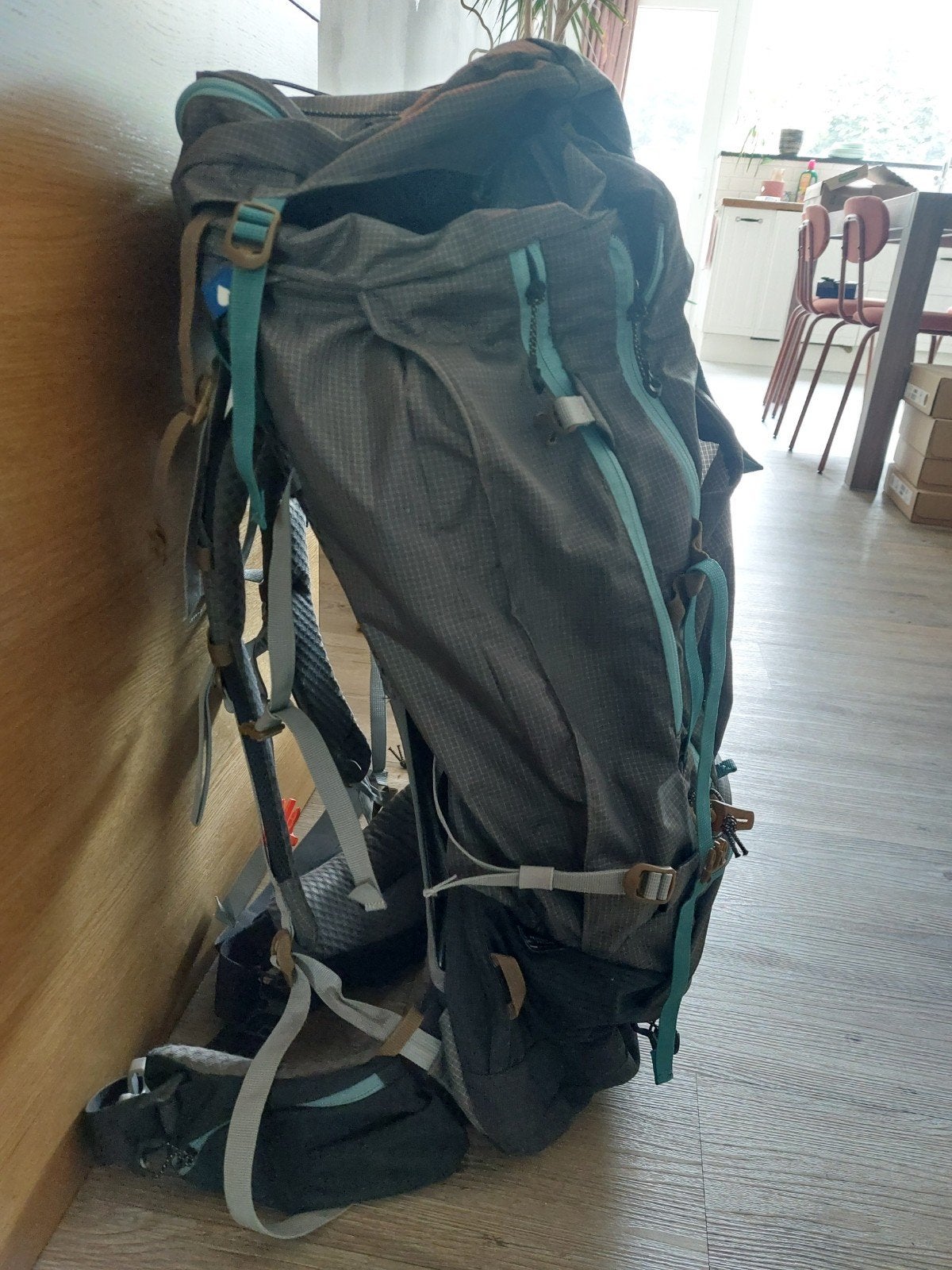 !QUASI NIEUW! Rugzak trekkingrugzak wandelrugzak, Sport en Fitness, Bergsport en Wandelen, Ophalen, Zo goed als nieuw, Rugzak