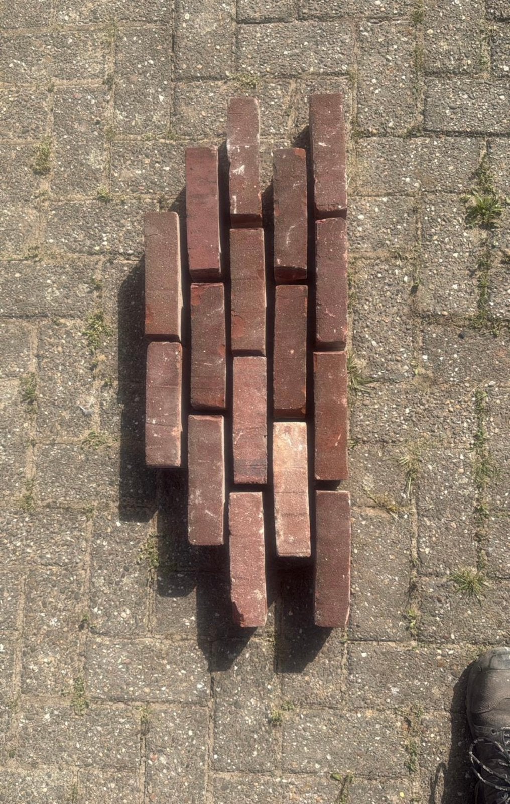 Gevelsteen 12500 stuks, Ophalen, Gebruikt, Bakstenen