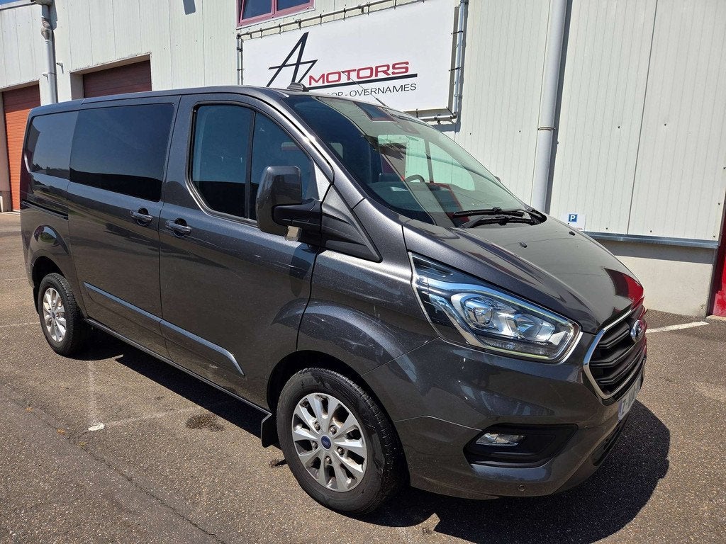 Ford Transit Custom 2.0TDCi L1H1 Automaat 5 zitplaatsen Lich, Auto's, Automaat, Stof, Gebruikt, 4 cilinders