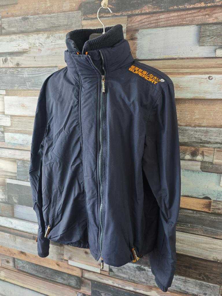 Jas " SUPERDRY  ORIGINAL " maat XL / XXL, Kleding | Heren, Blauw, SuperDry, Maat 56/58 (XL), Ophalen of Verzenden