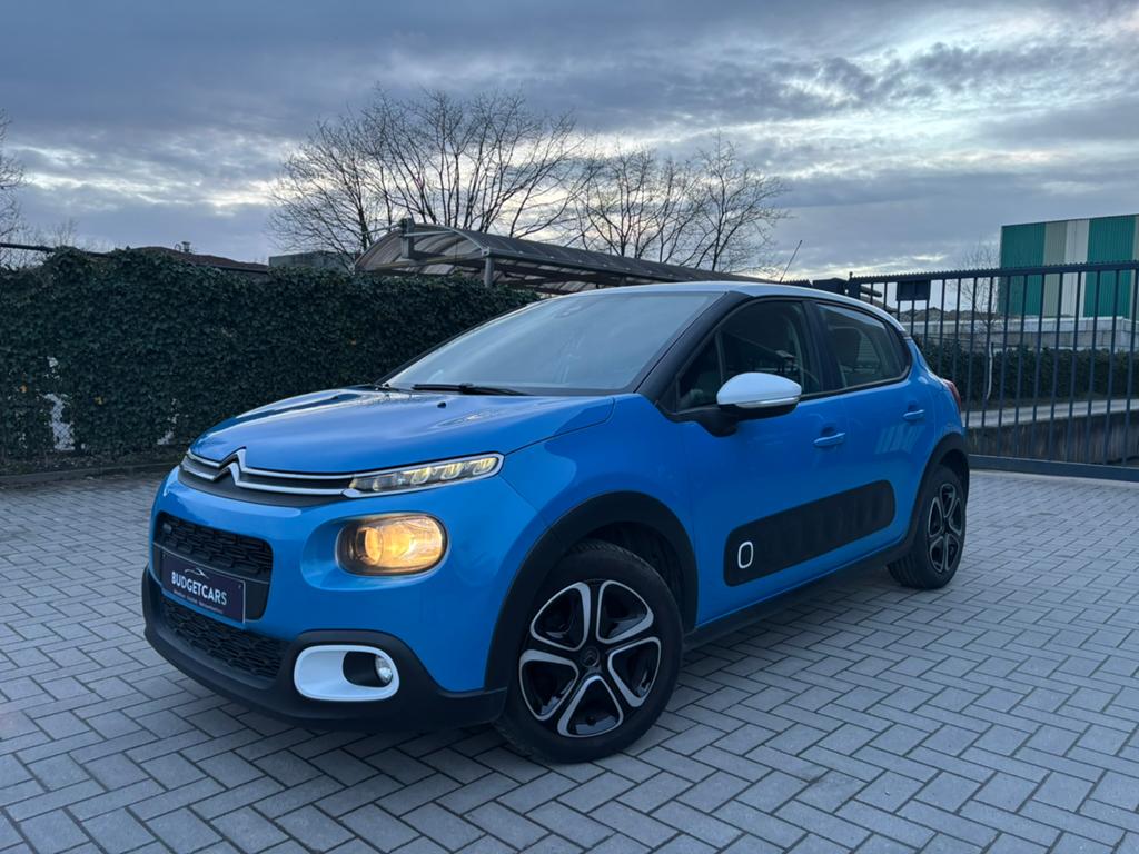 Citroen C3 1.2iBenzine/2017/Euro6/Camera/Ac*/Gekeurd* 6.250€, Auto's, Euro 6, Blauw, Handgeschakeld, 5 deurs