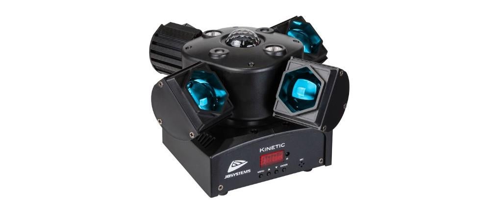 JB Systems Kinetic (all-in-one party/DJ light), Musique & Instruments, Lumières & Lasers, Comme neuf, Laser, Commande sonore, Couleur