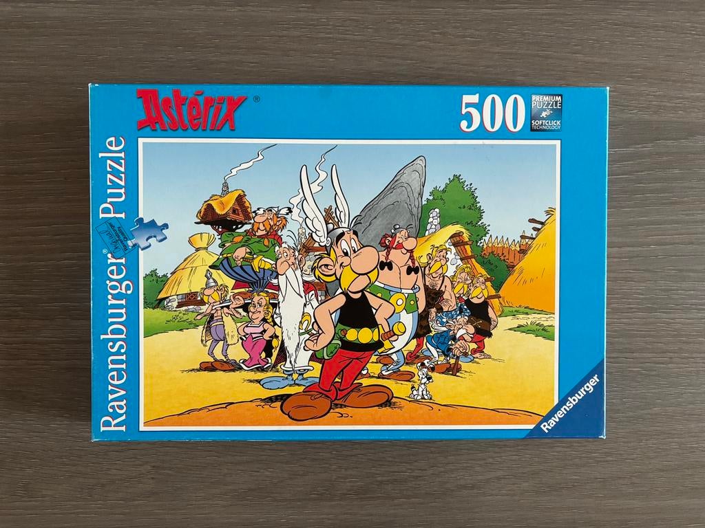 Puzzel Asterix & Co 500 stuks, Ophalen of Verzenden, 500 t/m 1500 stukjes, Zo goed als nieuw, Legpuzzel