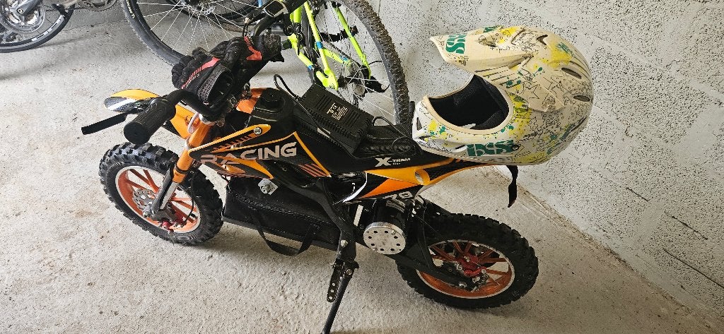 Pocket bike electrique enfant 36V 800W, Fietsen en Brommers, Ophalen, Gebruikt