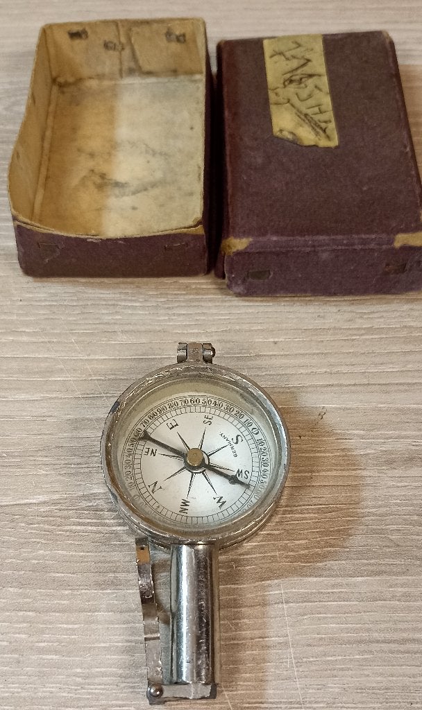 Rare Boussole Allemande Fideleo avec boite d'origine ww2, Collections, Objets militaires | Seconde Guerre mondiale, Enlèvement ou Envoi