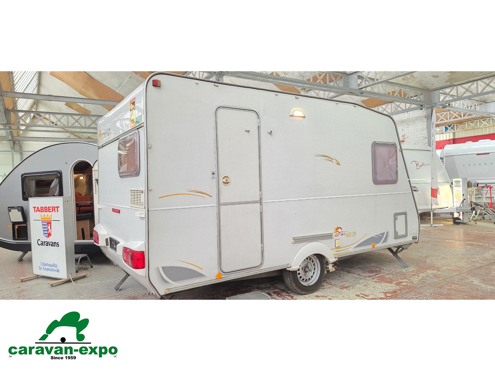 STERCKEMAN SUNSTAR 400CP, Caravanes & Camping, Jusqu'à 4, Sterckeman, 750 - 1000 kg, 4 à 5 mètres