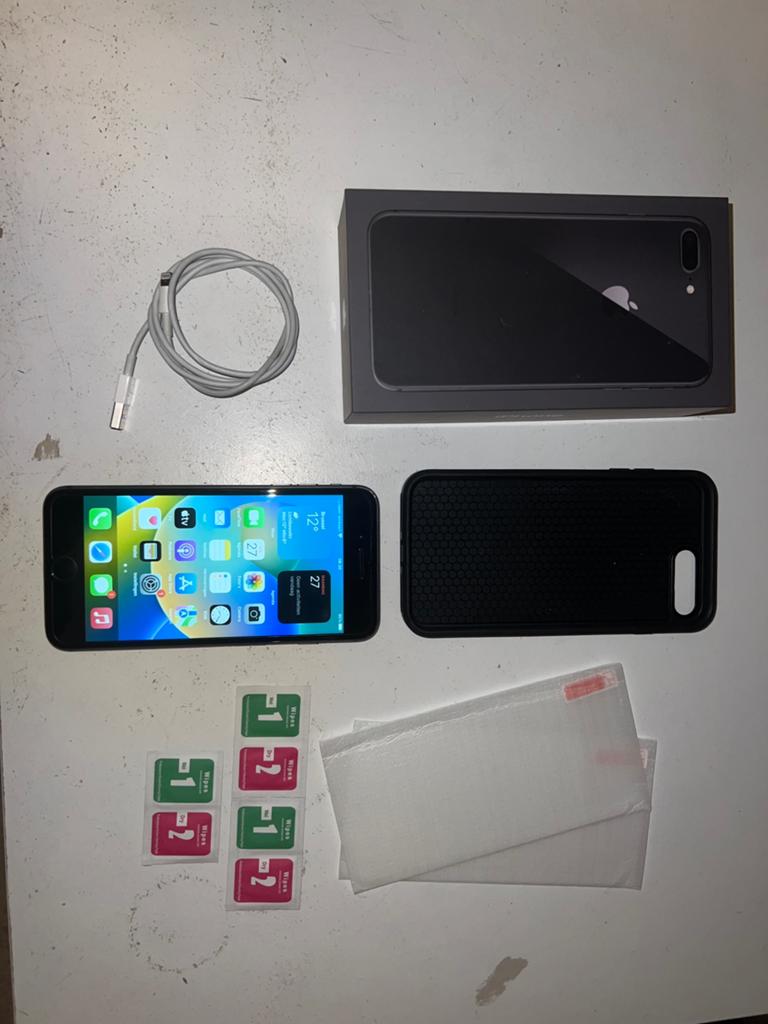 iphone 8+ 256gb - (battery 100%), Telecommunicatie, Mobiele telefoons | Apple iPhone, 256 GB, IPhone 8 Plus, Ophalen of Verzenden