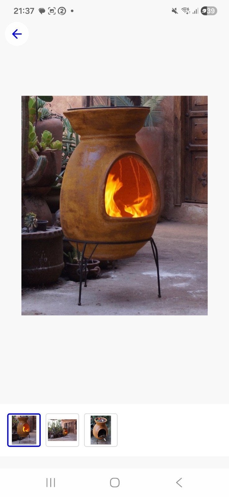Mexicaanse BBQ haard 100 €, Ophalen