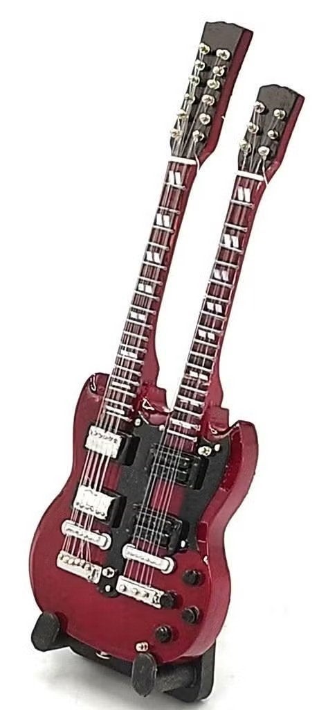 Baby miniatuur replica Gibson SG gitaar J. Page Led Zeppelin, Ophalen of Verzenden, Nieuw