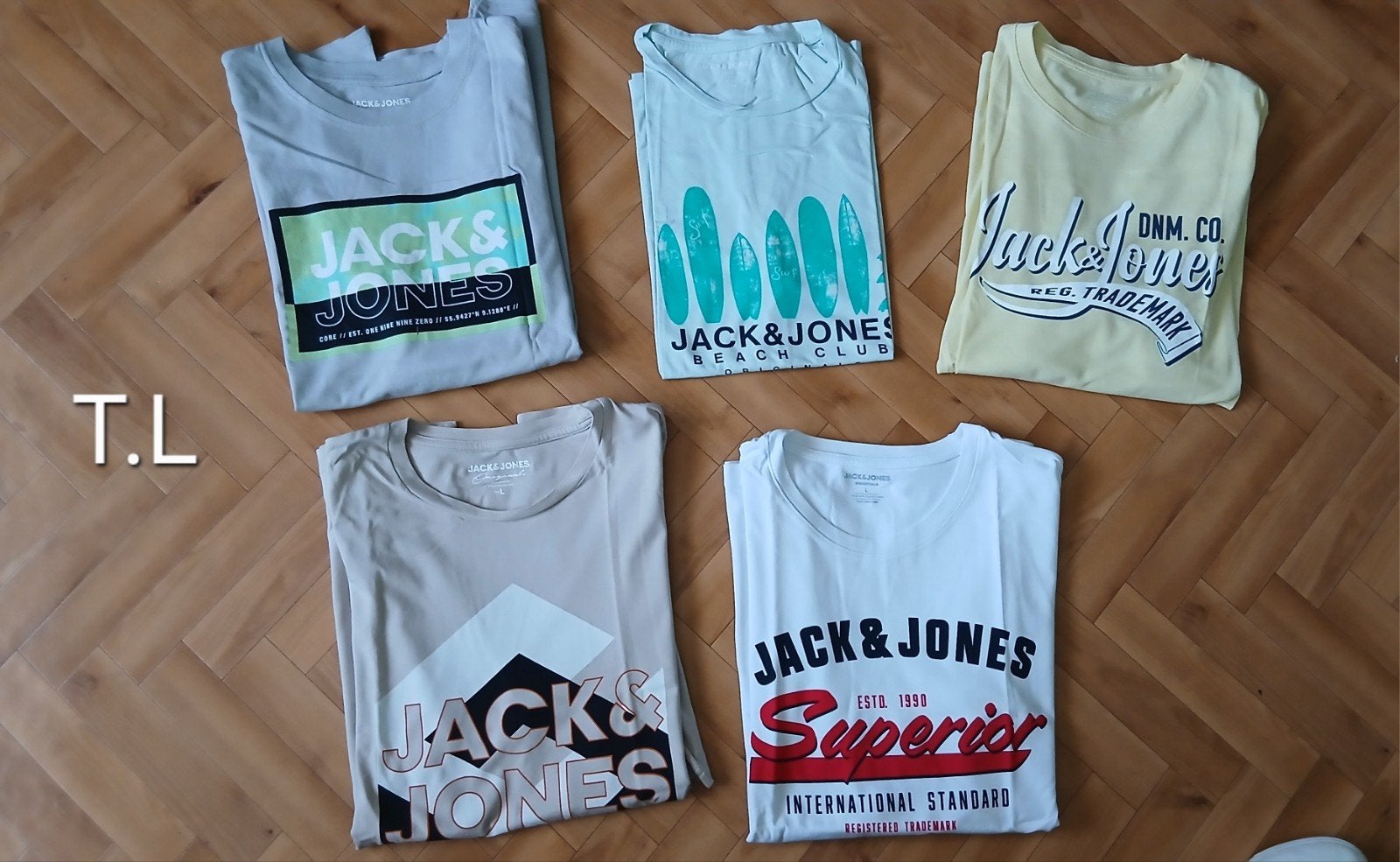 Tee-shirts Jack&Jones, Kleding | Heren, T-shirts, Ophalen, Gedragen, Maat 52/54 (L), Jack&Jones