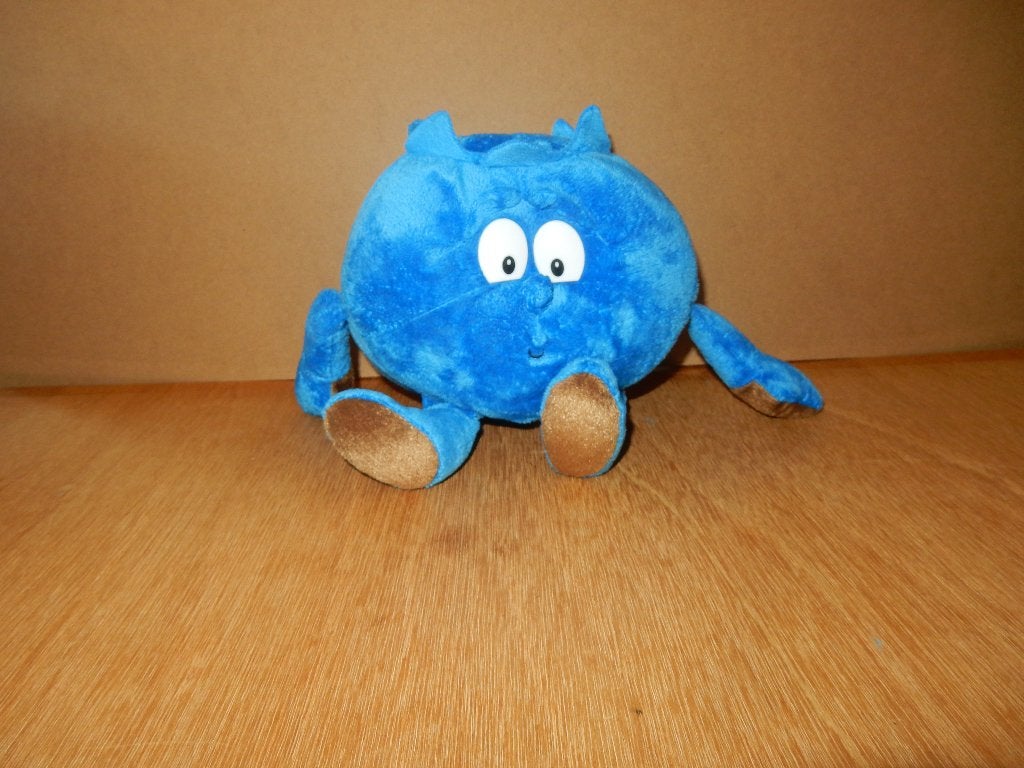 nr.119 - Knuffel: blauwe bes (delhaize), Enlèvement ou Envoi, Avec étiquette