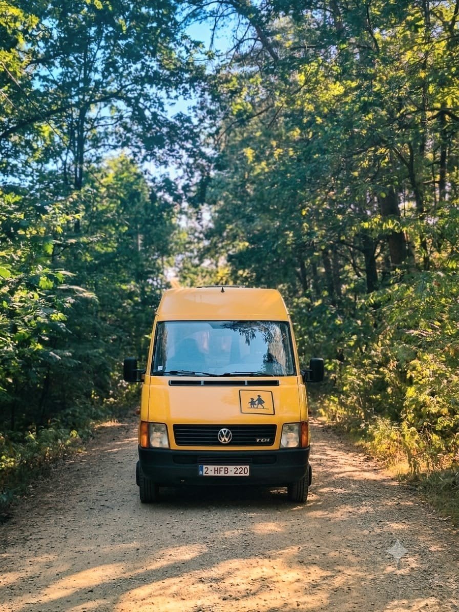 Volkswagen LT46 campervan, Buscamper of Camperbus, Volkswagen, Tot en met 2, Treinzit