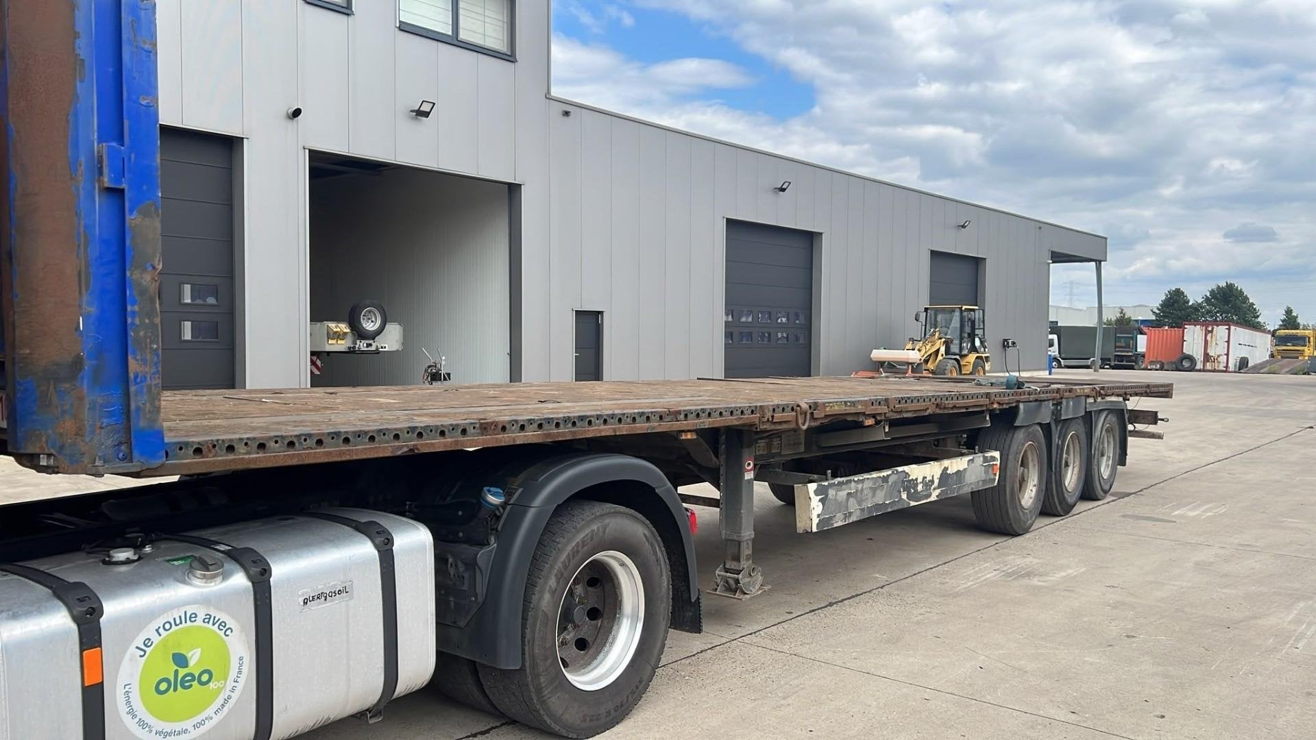 Krone SDP27 (DRUM BRAKES / FREINS TAMBOURS) EL25393, Auto's, Vrachtwagens, Bedrijf, Te koop, ABS, Aanhangers en Opleggers, Overige brandstoffen