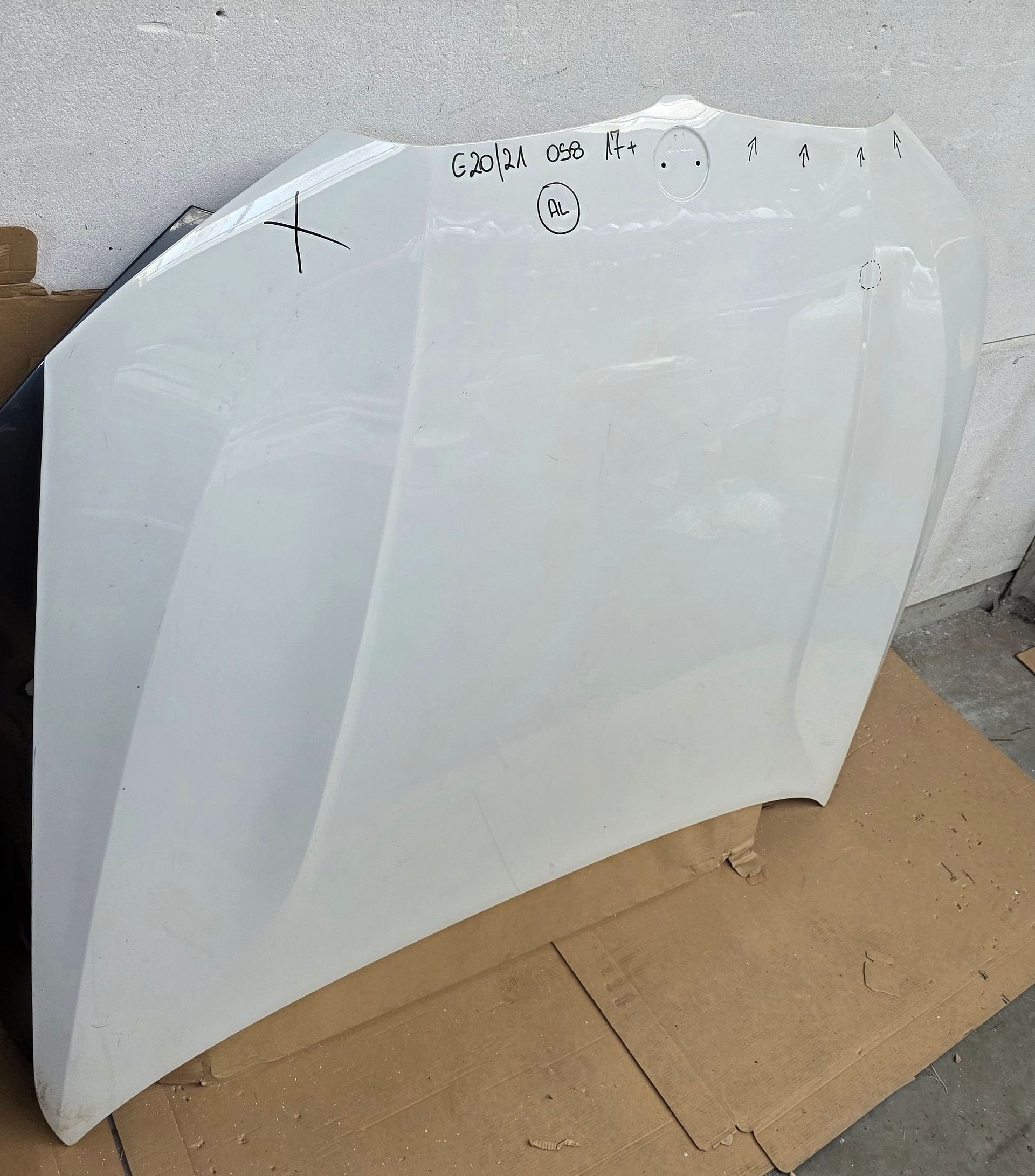 Motorkap  BMW 3 SERIE G20 G21 Orgineel Aluminium A300 WIT, Ophalen, Gebruikt, -, Voor