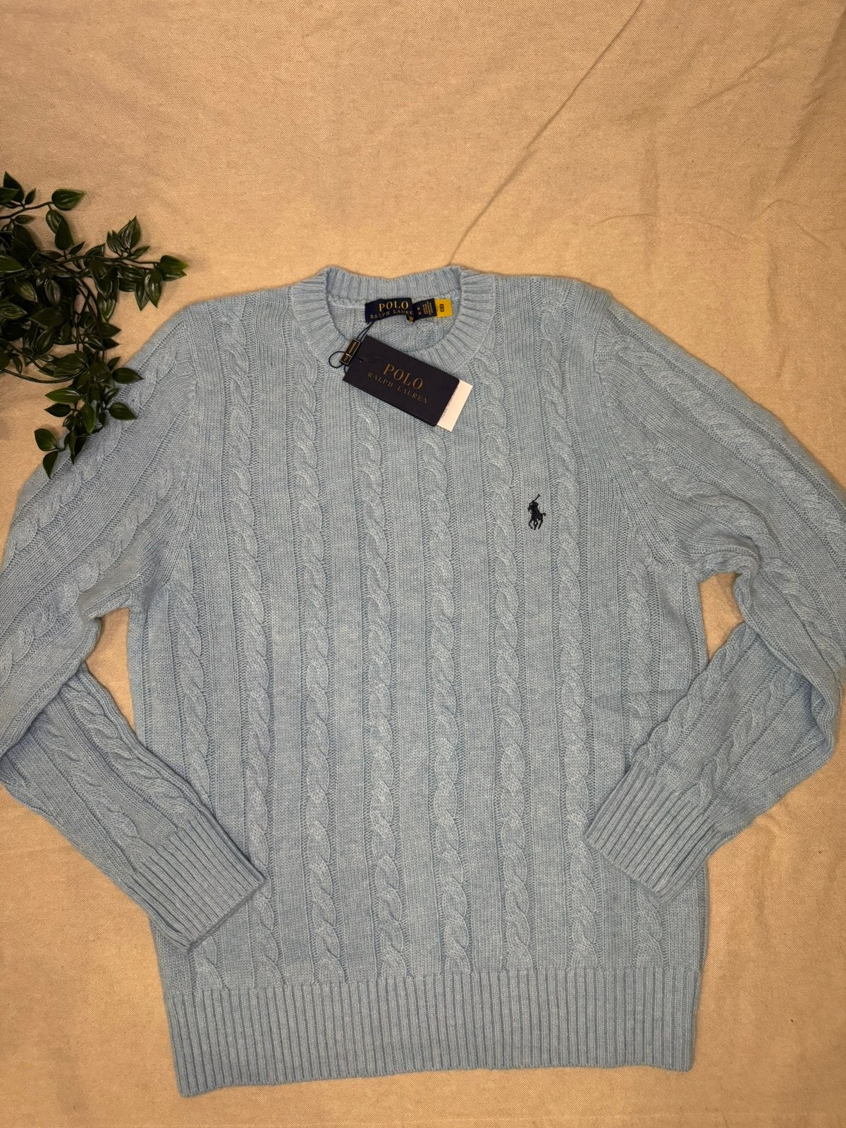 Ralph Lauren trui, Kleding | Heren, Truien en Vesten, Ophalen of Verzenden, Zo goed als nieuw, Maat 48/50 (M), Blauw
