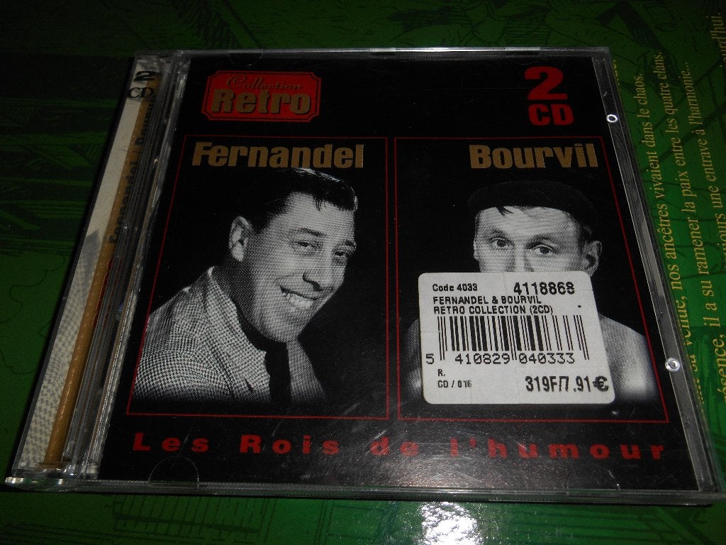 Double CD Fernandel / Bourvil, Enlèvement ou Envoi