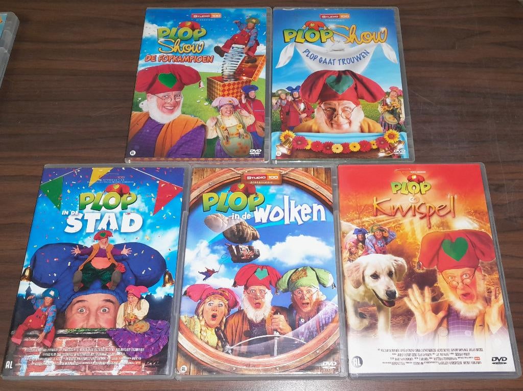 10 DVD's -PLOP- Kaatjes Tralalaatjes-DePiraten-Brandw.Sam..., Cd's en Dvd's, Alle leeftijden, Ophalen of Verzenden, Gebruikt