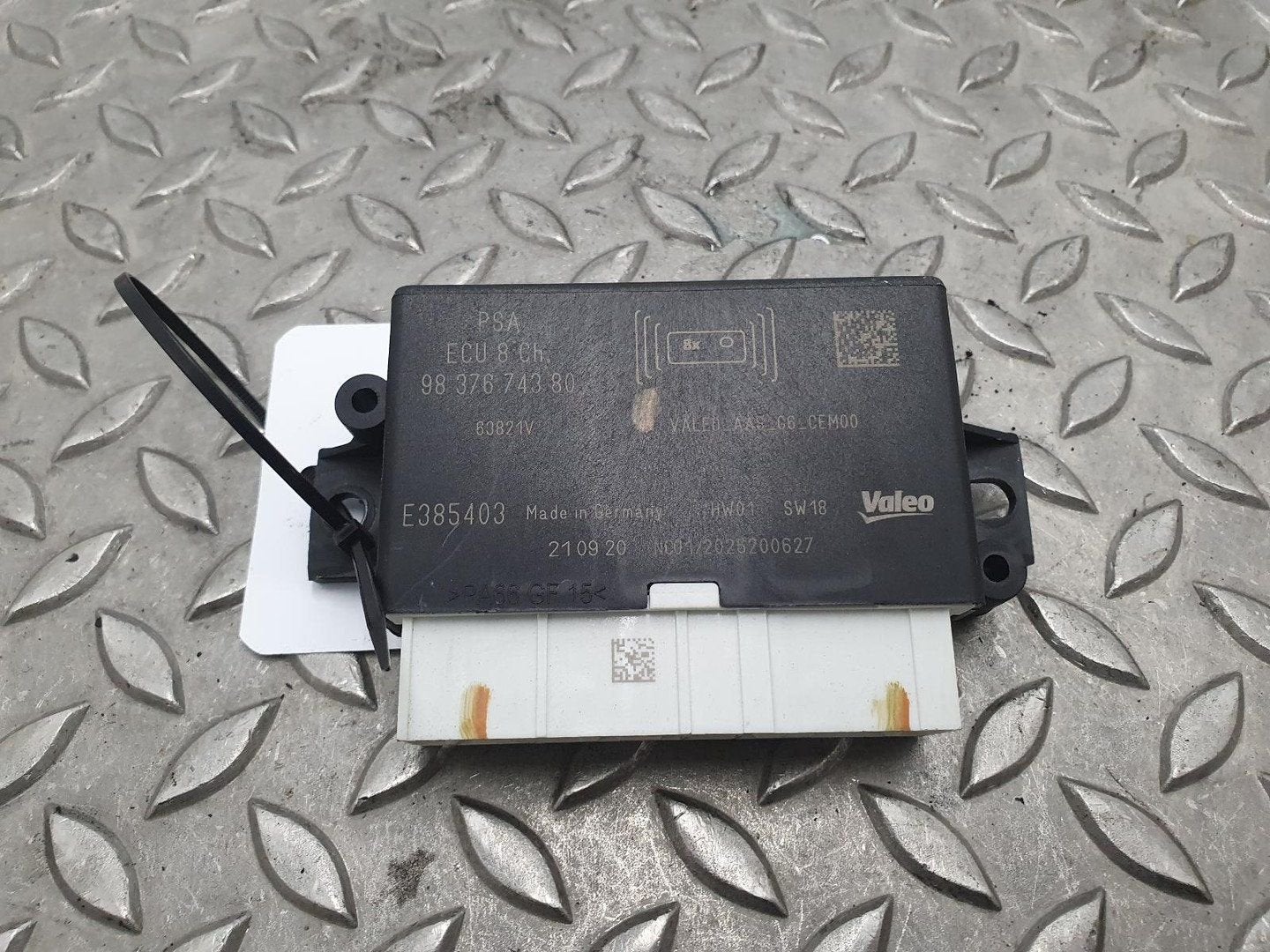 PEUGEOT 2008 Allure  COMPUTER ECU 9837674380 2020, Enlèvement ou Envoi, Utilisé, ARN reconnu