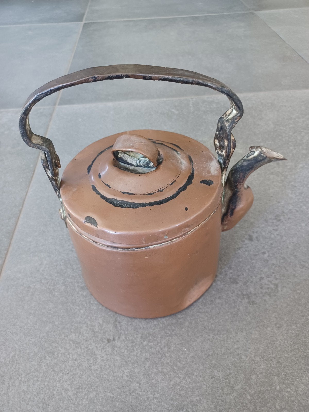 Koperen waterketel, Ophalen of Verzenden