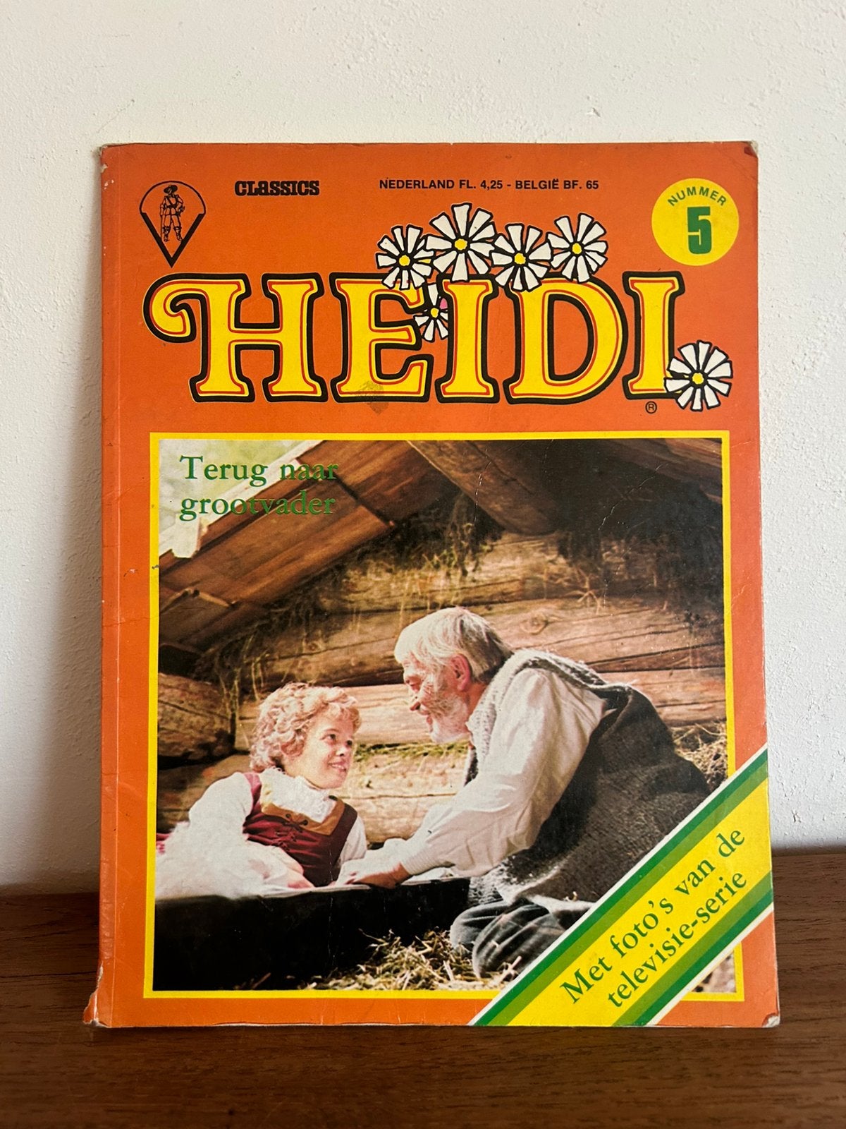 Stripboek Heidi terug naar grootvader, Ophalen of Verzenden, Zo goed als nieuw