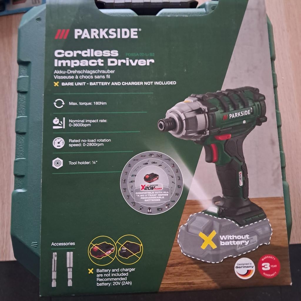 Nieuwe vijsmachine parkside, Bricolage & Construction, Outillage | Foreuses, Envoi
