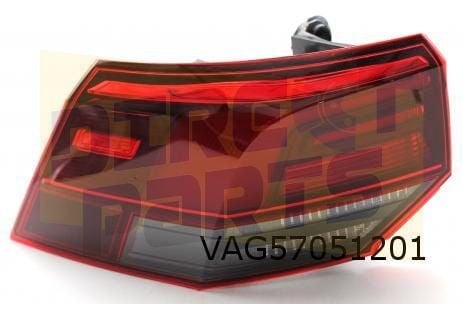 Volkswagen Golf VIII (2/20-) achterlicht Links buiten (LED), Neuf, -, Volkswagen, -