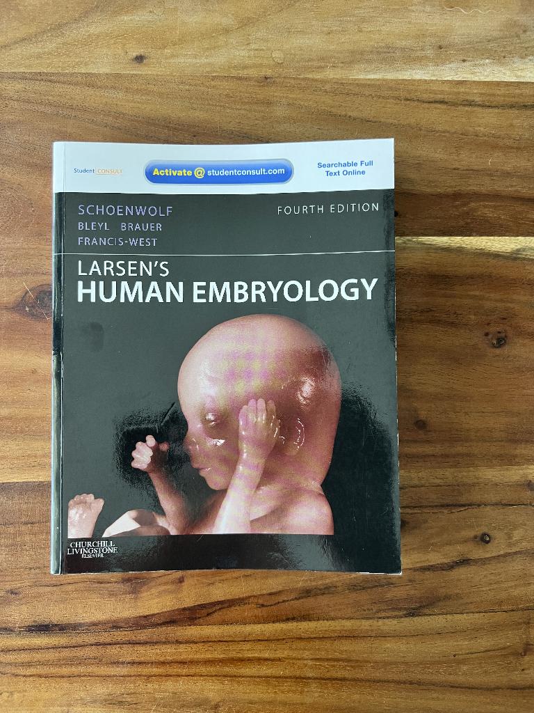 Larsen's Human Embryology (4th Edition), Boeken, Ophalen of Verzenden, Zo goed als nieuw, Hoger Onderwijs