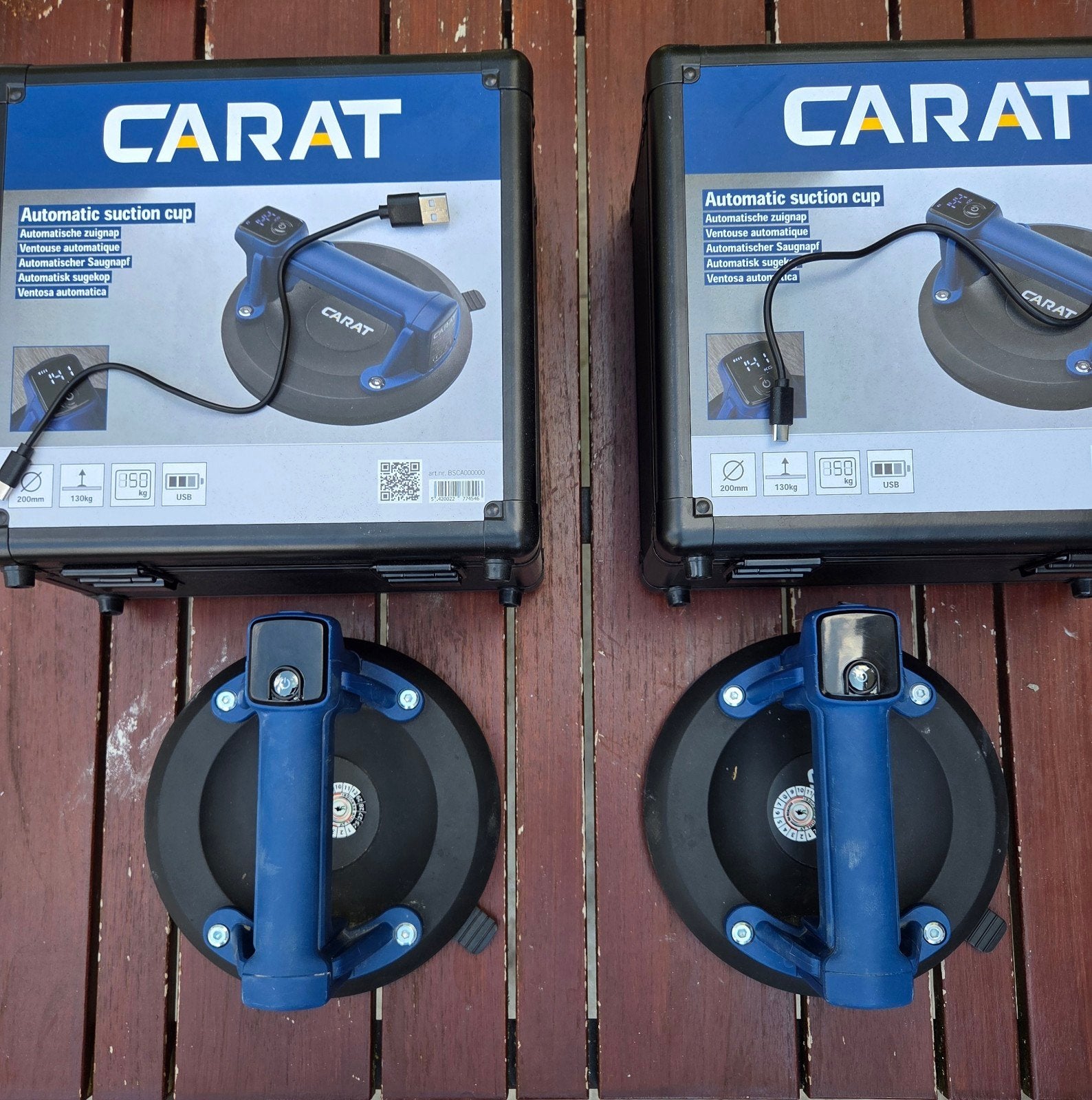 Set de ventouses automatiques Carat, Bricolage & Construction, Enlèvement, Comme neuf