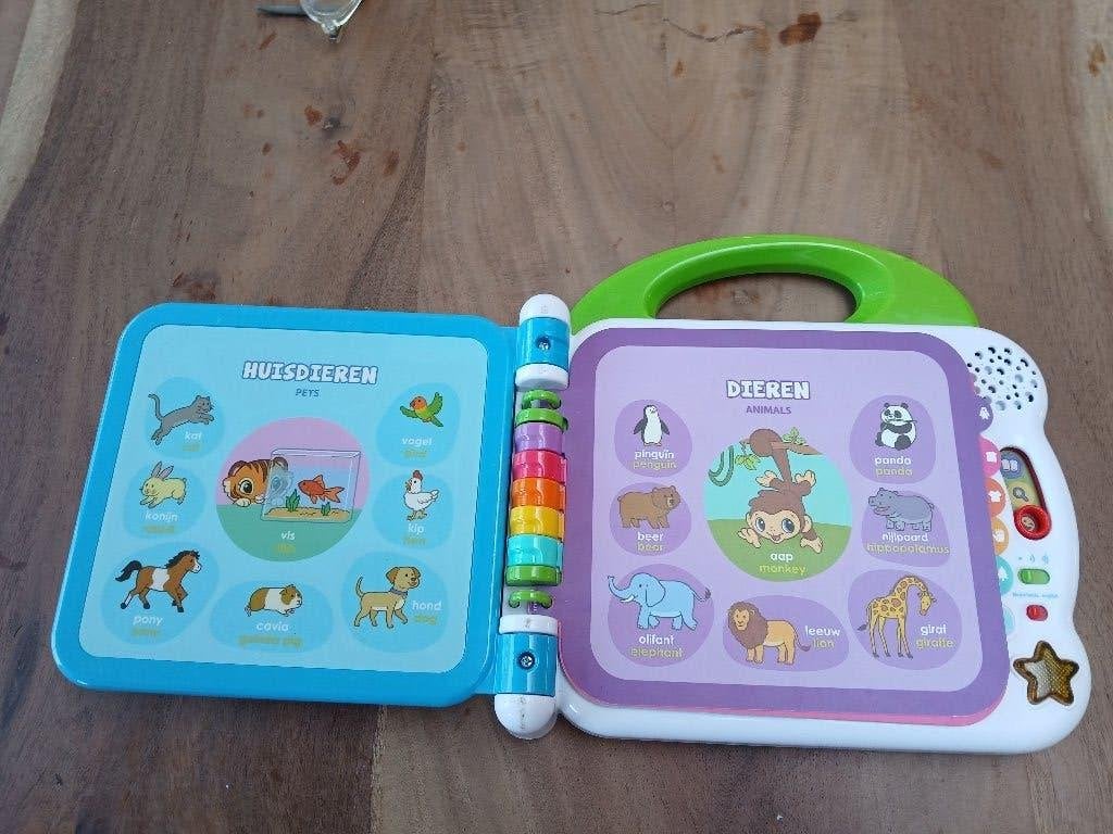 Vtech boekje, Enlèvement, Comme neuf, 6 mois à 2 ans