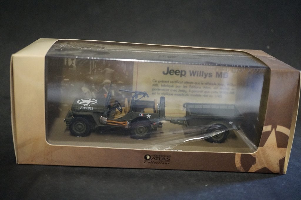 Jeep Atlas Willys - 1/43 - TOP, Enlèvement ou Envoi