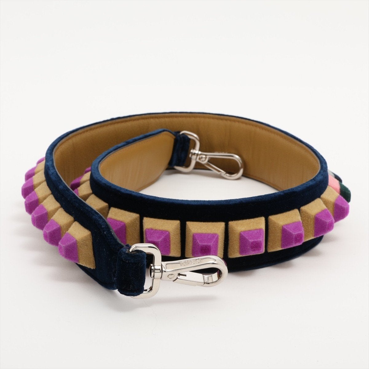 Fendi schouderriem 89cm, Handtassen en Accessoires, Tassen | Schoudertassen, Overige merken, Gebruikt, Blauw, Ophalen of Verzenden