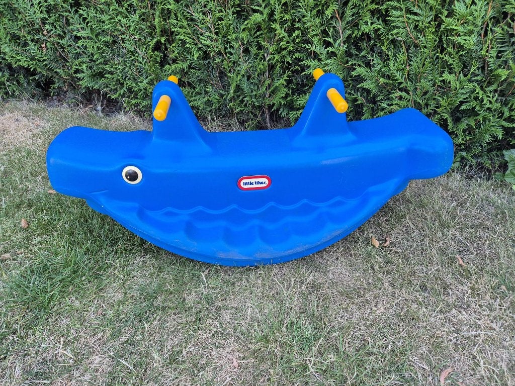 Little Tikes walvis wip (blauw) voor peuters/kleuters, Kinderen en Baby's, Ophalen, Gebruikt