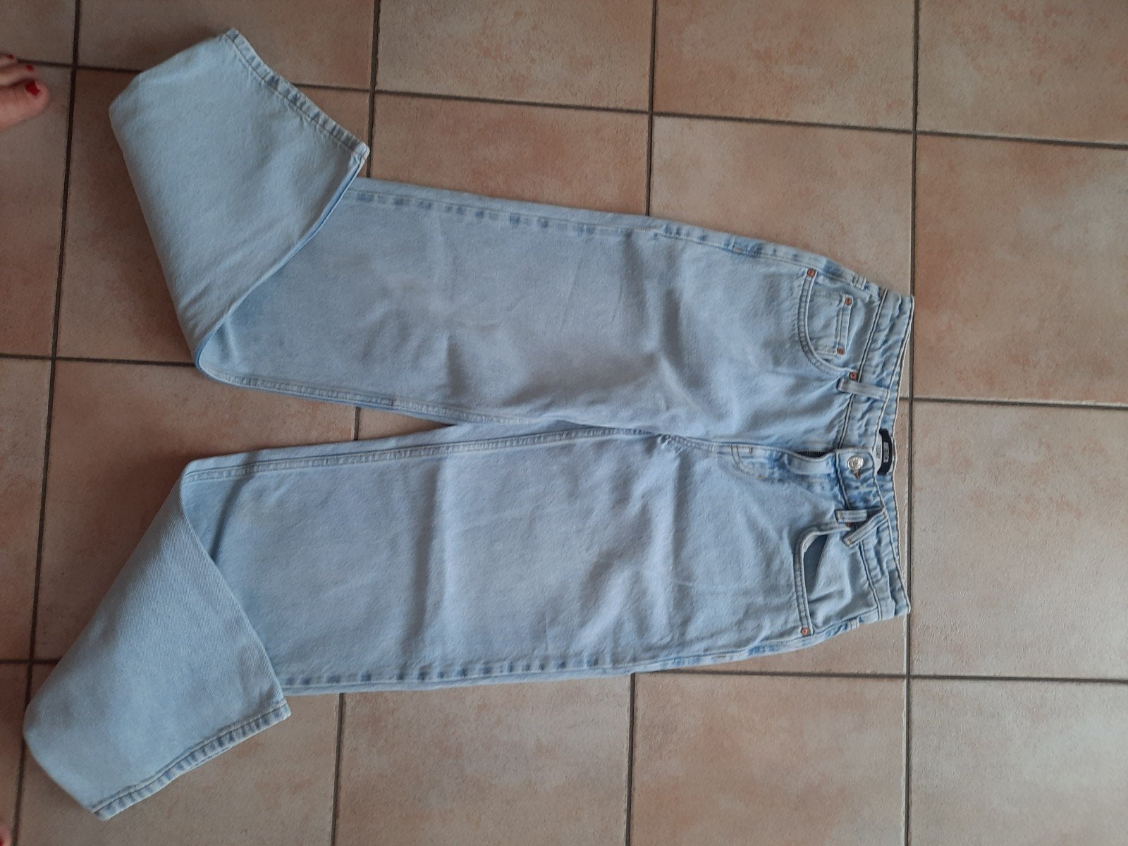 jeans maat XS van America Today, Ophalen, Blauw, Zo goed als nieuw, W27 (confectie 34) of kleiner