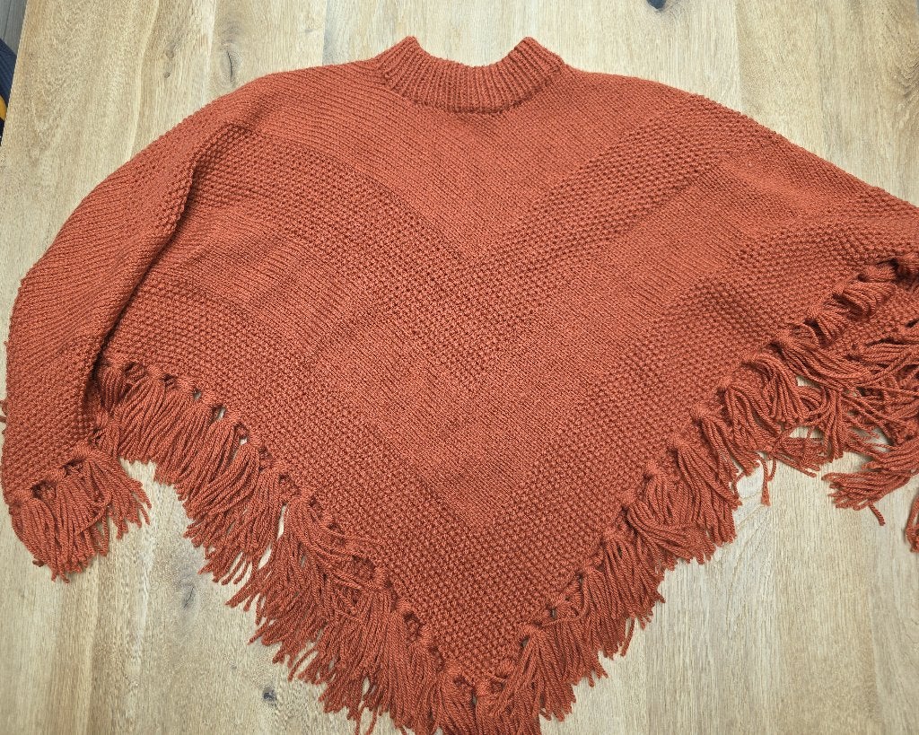 Oranje Poncho, Ophalen of Verzenden, Zo goed als nieuw, Oranje