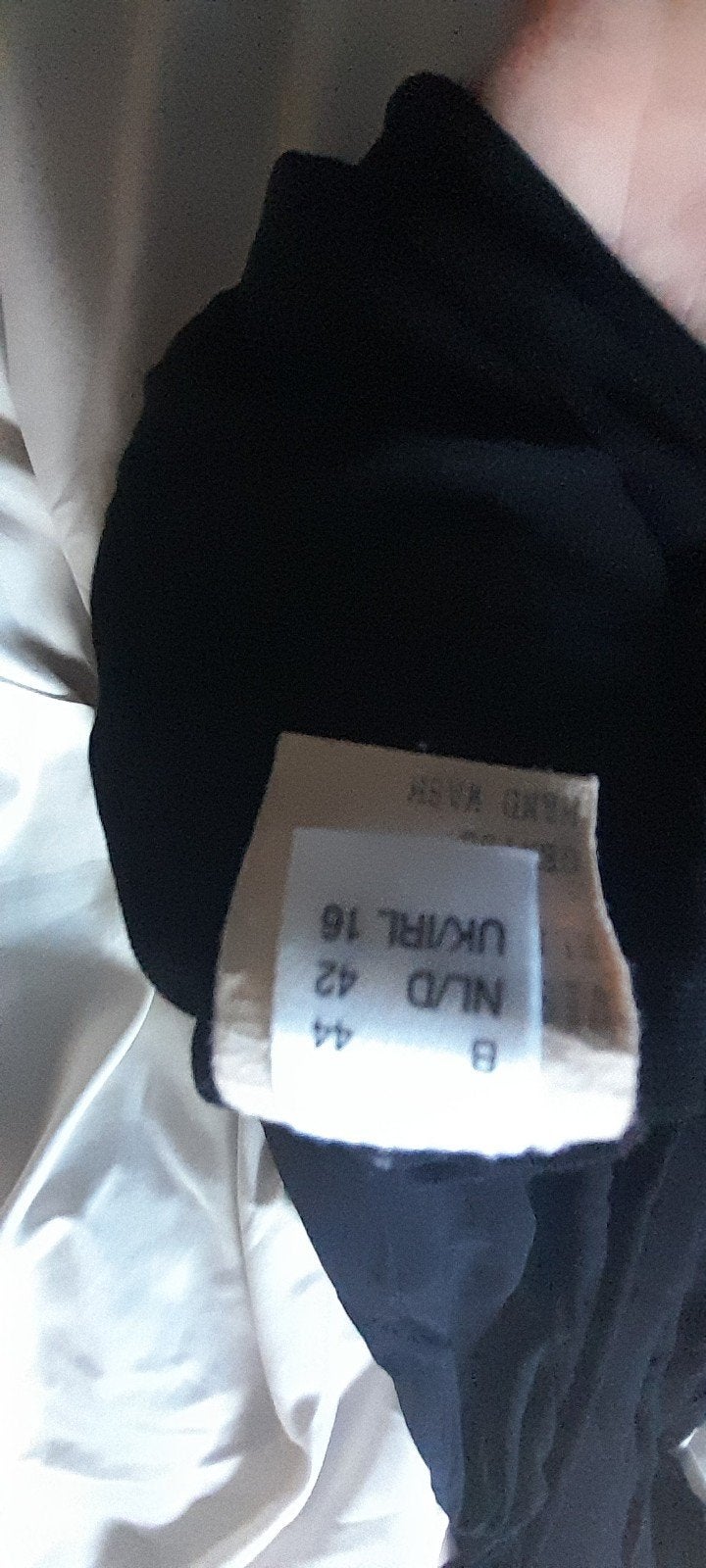 zwart lang pak, Kleding | Dames, Ophalen, Maat 42/44 (L), Zo goed als nieuw, Senso